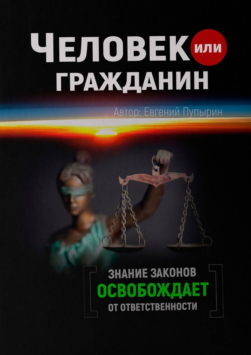 Книги з психології Человек или гражданин(Евгений Пупырин) 