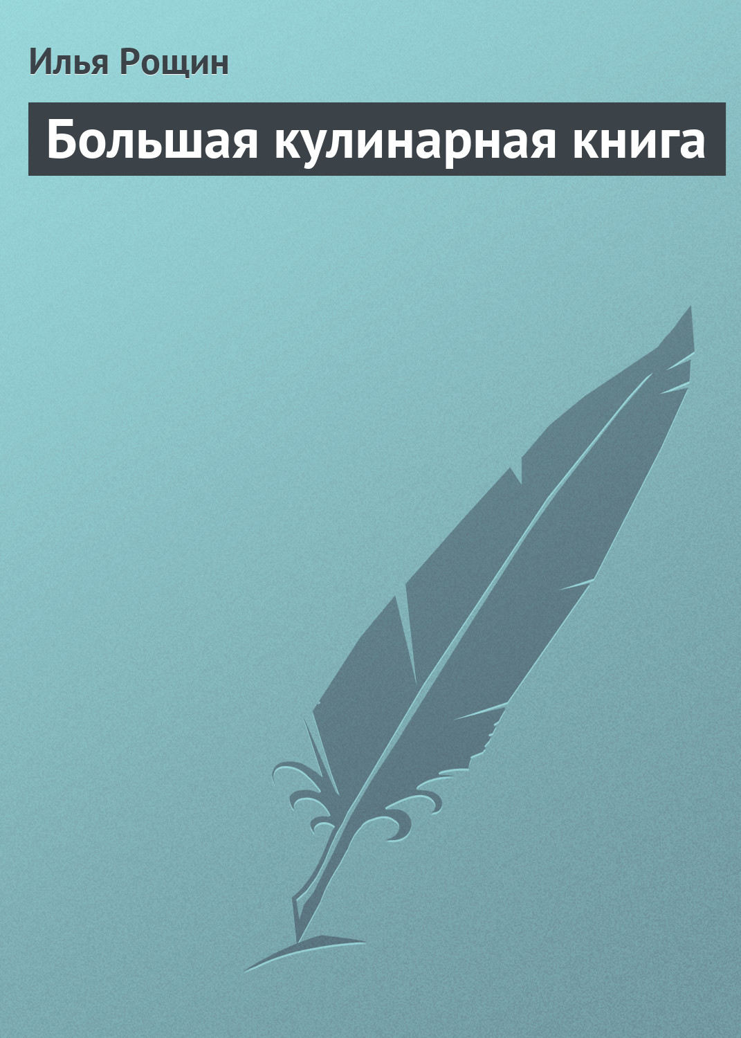 Кулинария Большая кулинарная книга(Илья Рощин) 