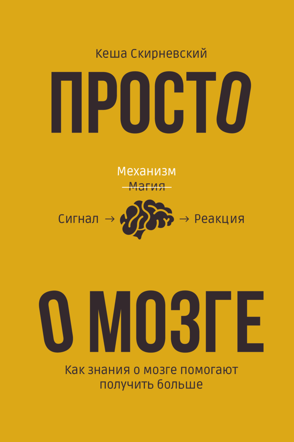 Нейропсихология Просто о мозге. Как знания о мозге помогают получить больше(Кеша Скирневский) 