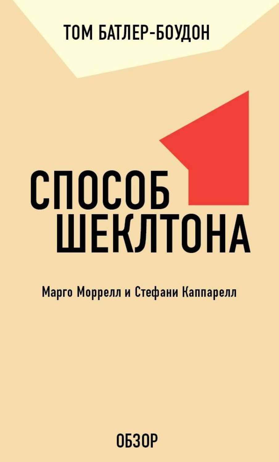 Личная эффективность Способ Шеклтона. Марго Моррелл и Стефани Каппарелл (обзор)(Том Батлер-Боудон) 