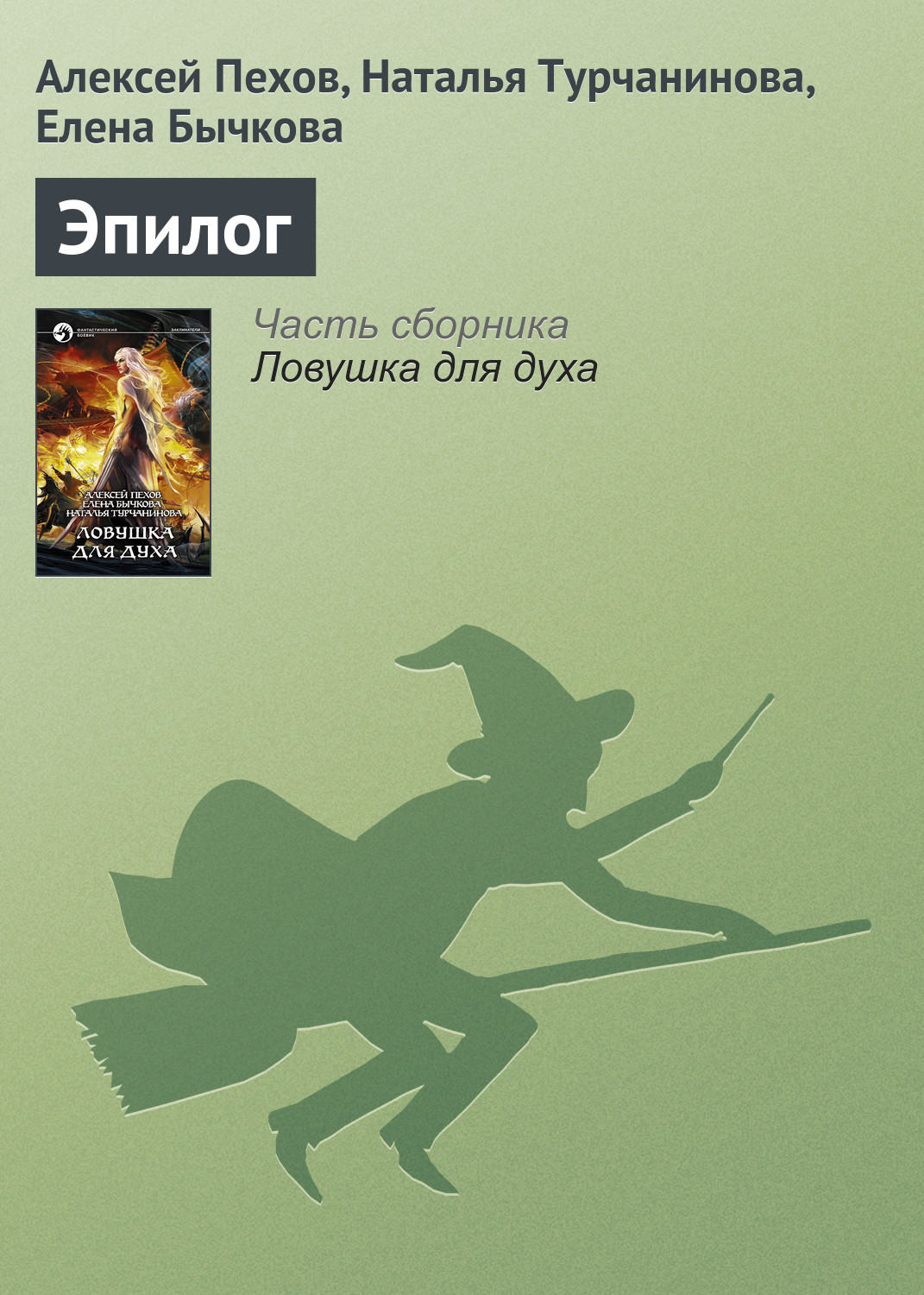 Книги про волшебников Эпилог(Наталья Пехов) 